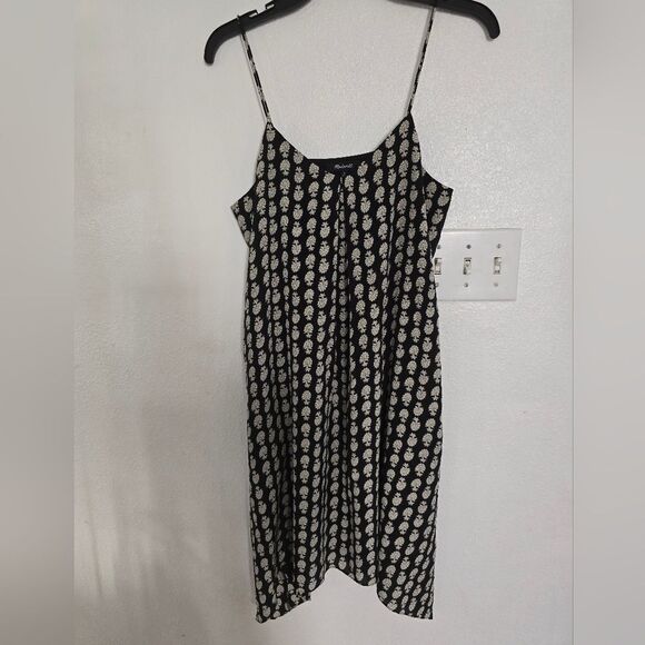 Madewell Silk Trapeze Cami Dress in Bloomstamp Size XS - Picture 2 of 12